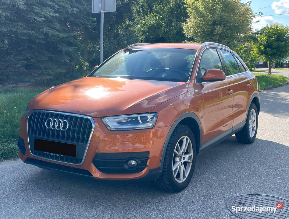 Audi Q3 20 TDI 177 Quattro Stronic Półskóry Navi 1968cm3 Wysokie Mazowieckie