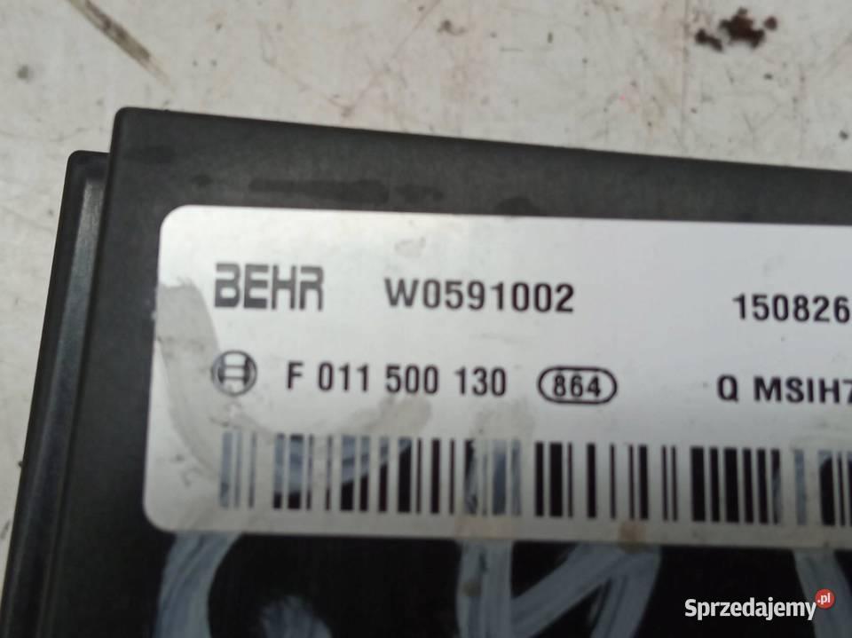 DMUCHAWA NAWIEWU REZYSTOR KOMPLET F011500130