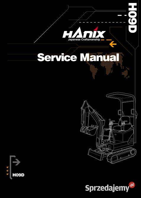 Hanix H09D instrukcja napraw Kielce