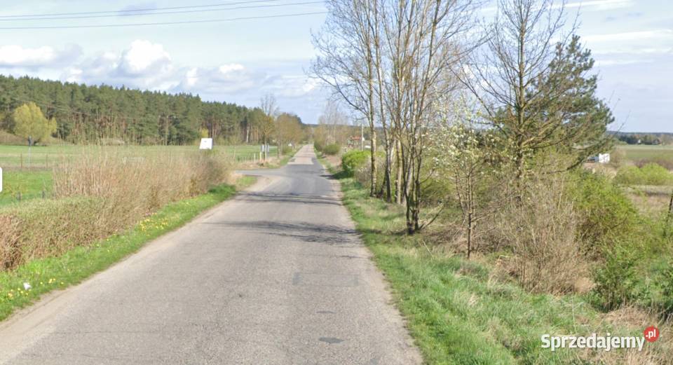 duża działka 1679 m2 Płomykowo Santok