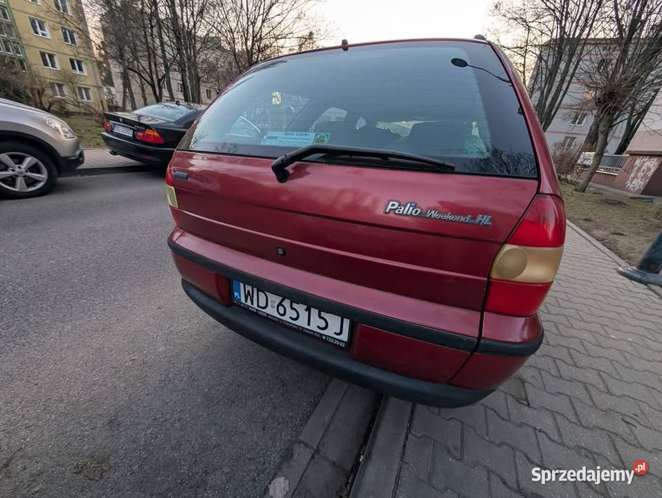 Palio weekend 16 16V 99000km mazowieckie