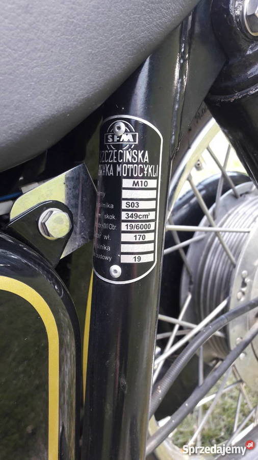 Motocykl Junak M 10 1962 r Malbork