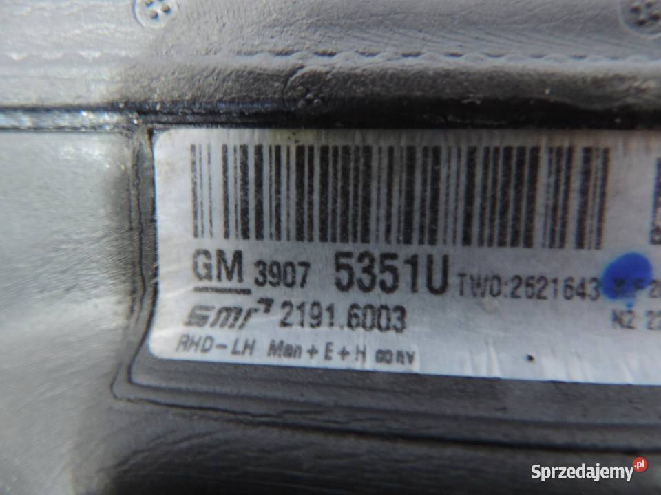 OPEL INSIGNIA B II LUSTERKO LEWE 5pin UK ANGLIK sprzedam