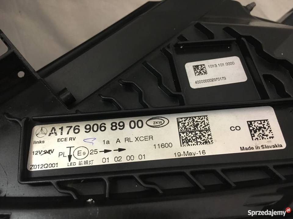 MERCEDES A KLASA 176 LIFT W176 A1769068900 FV Lubsko