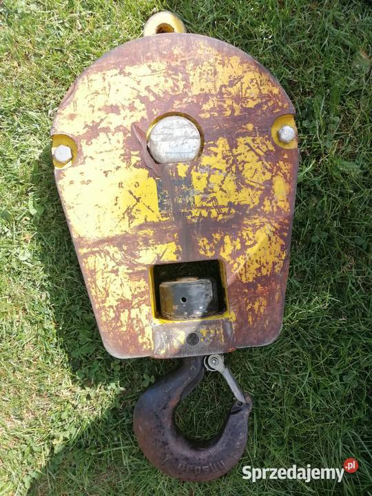 Zblocze Hakowe 10ton Części do maszyn budowlanych Nowy Żmigród