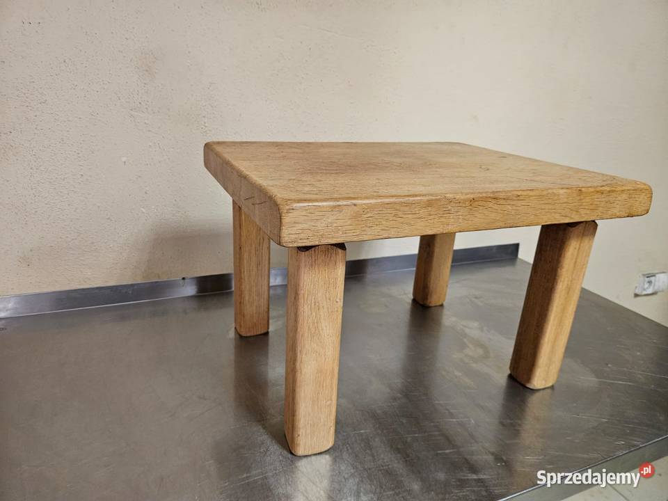 Stolik podnóżek wykonany z LITEGO DREWNA Stoliki kawowe i ławy Pszczyna