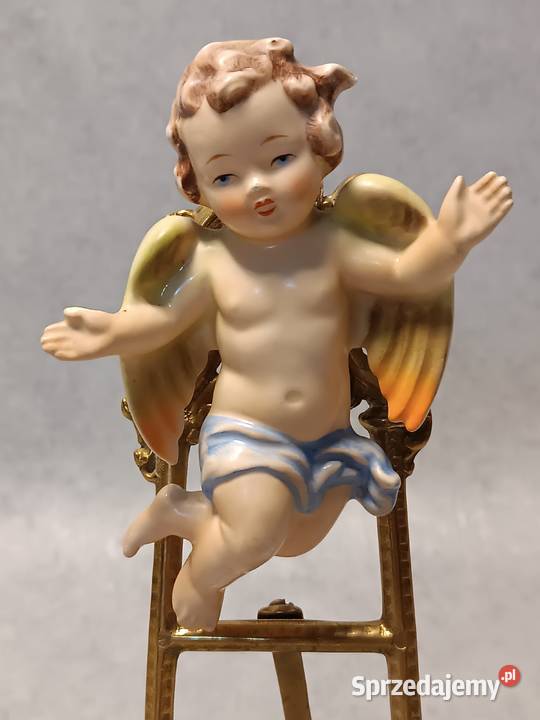 Goebel Porcelanowa Figurka Aniołka do Dobrzany