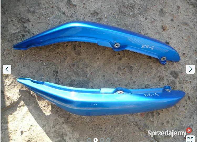 boczek zadupek Kawasaki ER 6F 2007r Plastiki wielkopolskie Ostrów Wielkopolski