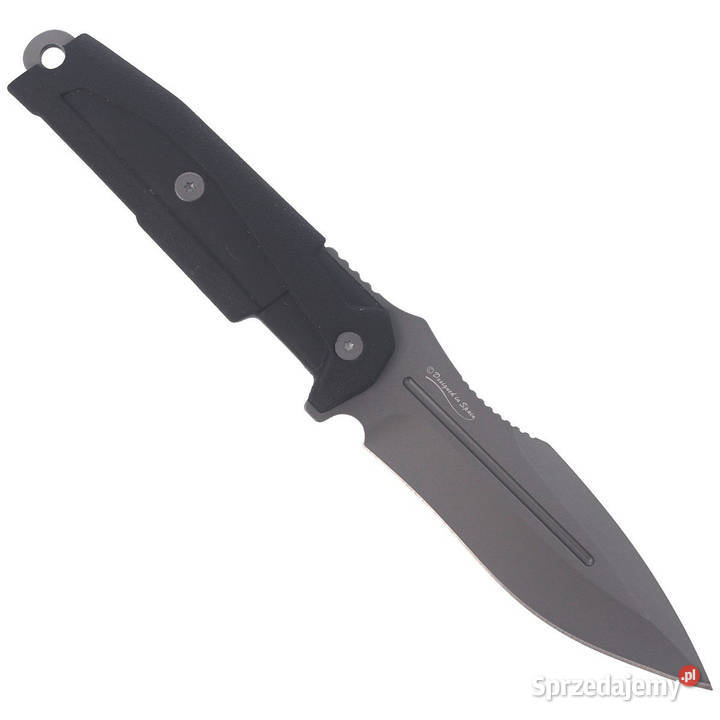 Nóż K25 RAH66 Black Rubber Titanium Coated 32499
