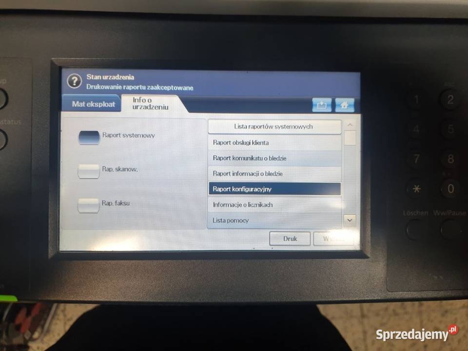Urządzenie wielofunkcyjne Samsung scx5835fn Nowy Sącz