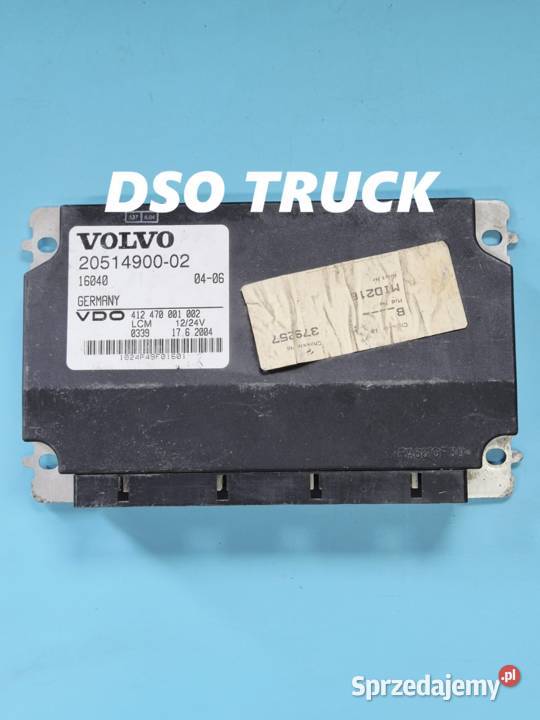STEROWNIK KASETA ŚWIATEŁ LCM VDO VOLVO 20514900 Zawichost