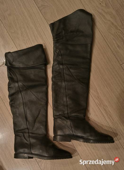 Kozaki skórzane długie inna Gdańsk