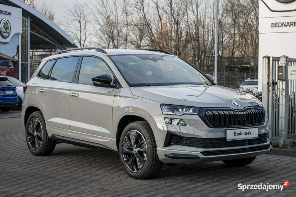 koda Karoq Sportline 15 TSI 150 DSG Dostępny kurtyny powietrzne łódzkie Łódź