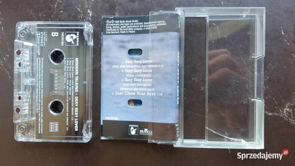 Kaseta Modern Talking Sexy Sexy Lover Muzyka podlaskie Siemiatycze