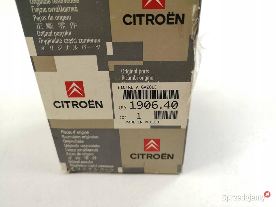 FILTR PALIWA CITROEN SAXO XSARA PEUGEOT 106 15D