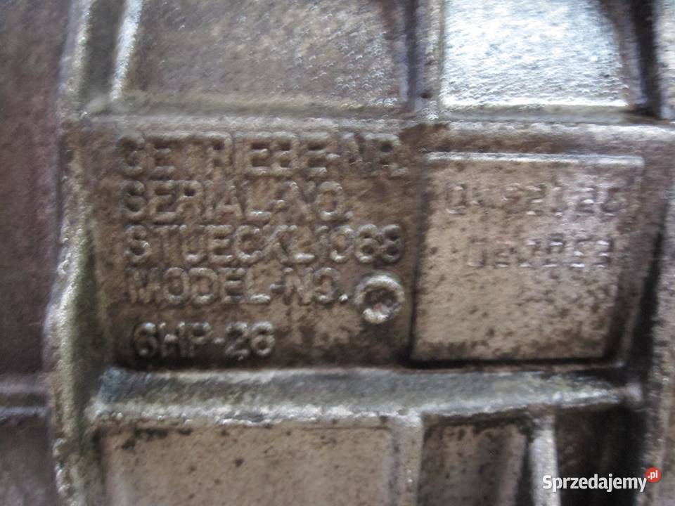 RANGE ROVER SPORT 27 TDV6 276DT 190 skrzynia osobowe