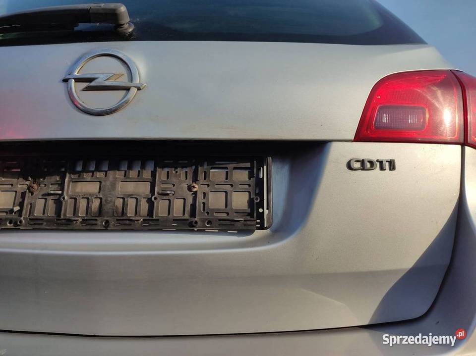 KLAPA OPEL ASTRA J Z176 kujawsko-pomorskie Lipno