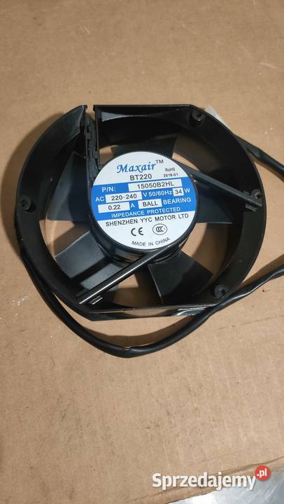 Wentylator do kostkarki do lodu maxair Bt220 Młynki