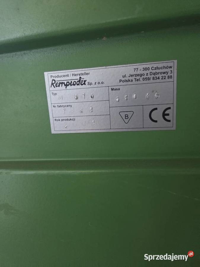 Sortownik do ziemniaków i cebuli Remprodex M616 Iława