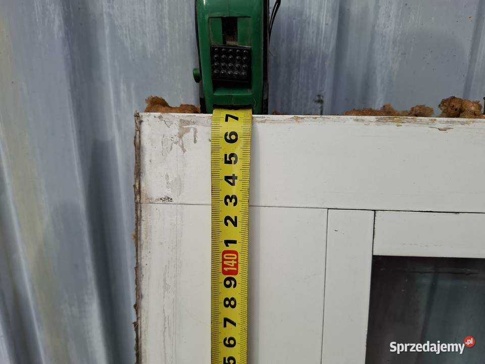 Drzwi aluminiowe zewnętrzne z demontażu Oświęcim