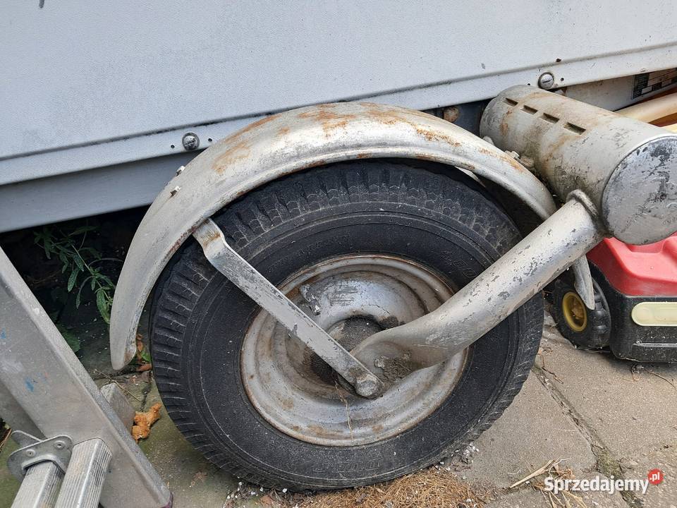 Przyczepka DDR PRL nie NIEWIADÓW burtowe Warszawa