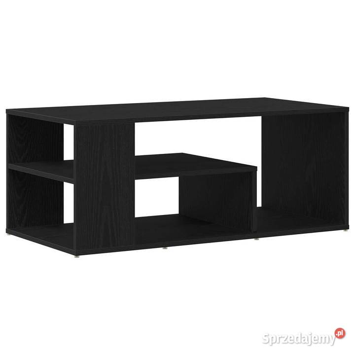 vidaXL Stolik kawowy Czarny dąb 100 x 50 x 40