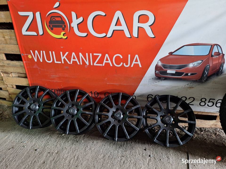 Alufelgi 4x100 15 ET38 Dacia Fiat Honda Hyundai Średnica 15" Choceń
