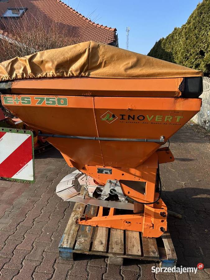 Amazone ES 750 posypywarka piaskarko solarka