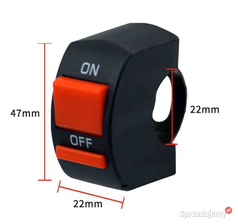 Przełącznik świateł ONOFF motocykl skuter quad łódzkie