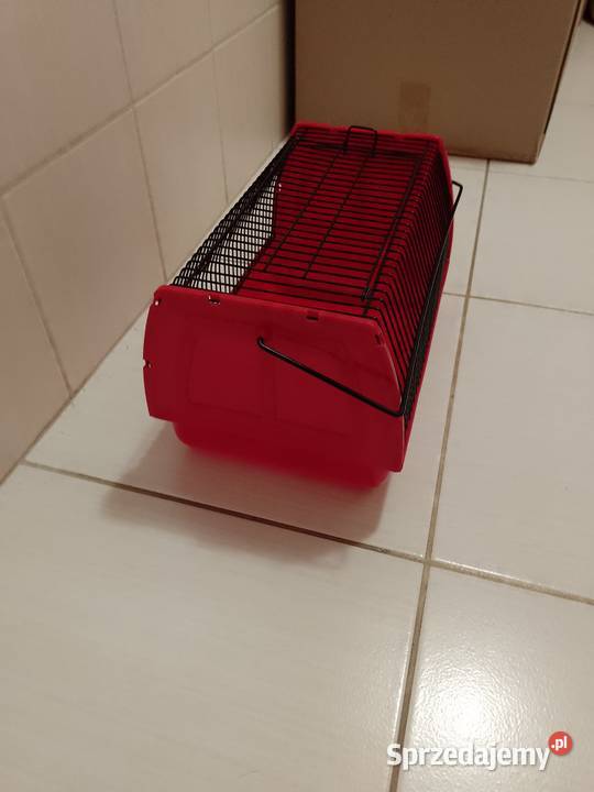 Transporter mała klatka gryzoni ptaków stan nowy Żory
