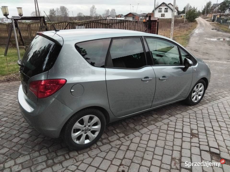 Opel Meriva 2012r 14 16v 120GAZ podgrzewane fotele podlaskie Białystok