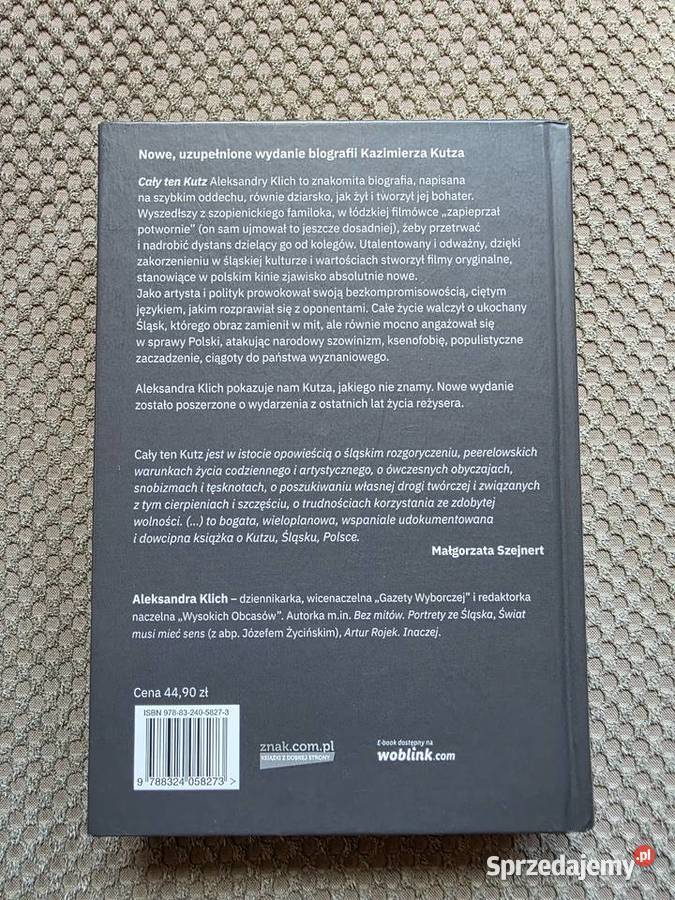ten Kutz Biografaia niepokorna Aleksandra Klich Kraków