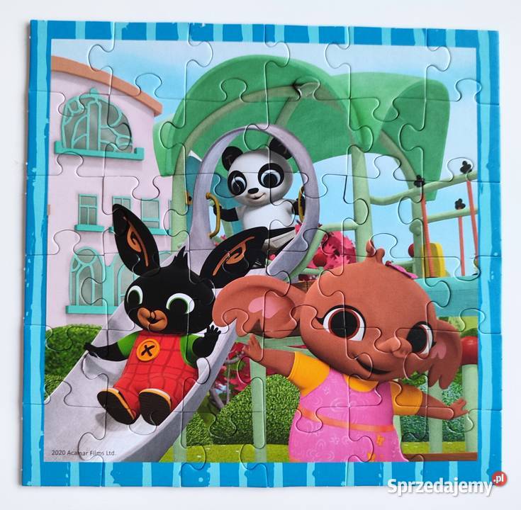 Puzzle 3w1 Bing zabawy z przyjaciółmi Trefl 2 lata+