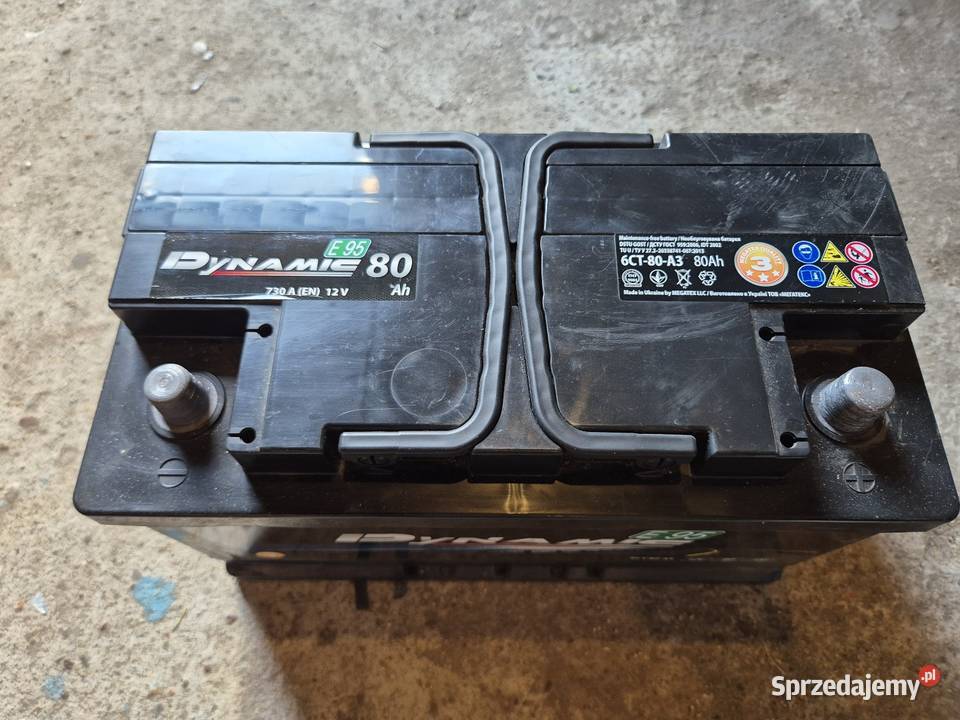 Akumulator dynamic 80Ah 730A 12v osobowe mazowieckie Marki