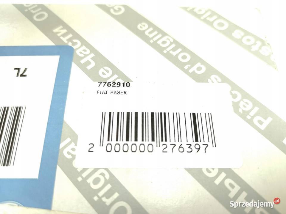 PASEK ROZRZĄDU FIAT BRAVA BRAVO MAREA 14 LANCIA osobowe lubelskie sprzedam