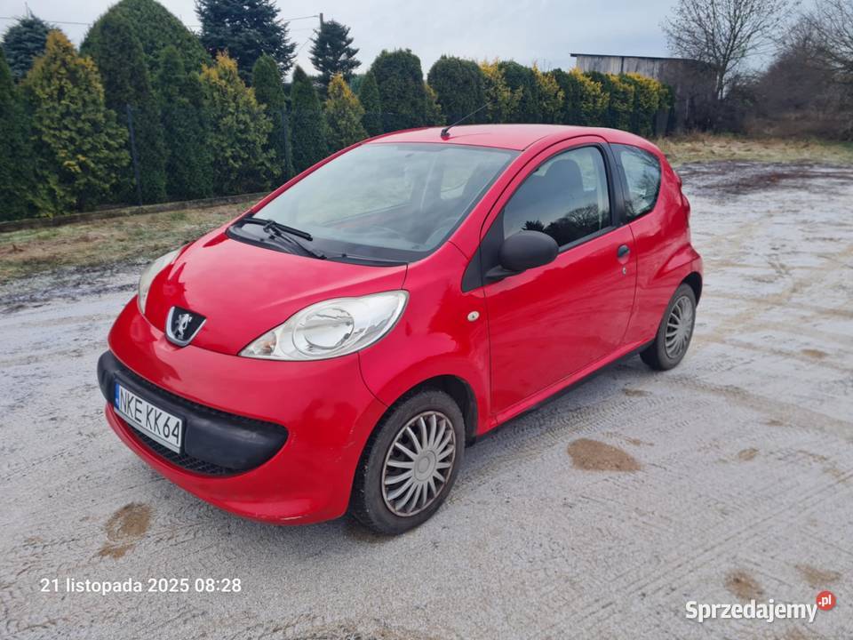 PEUGEOT 107 ładny długie opłaty 2007r Grajewo
