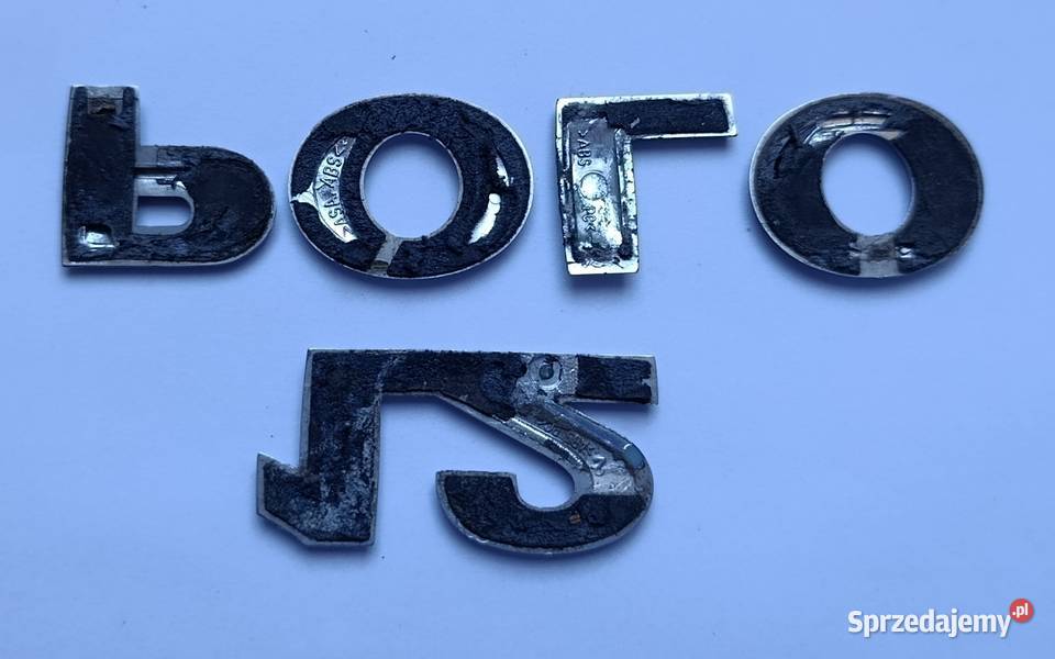Napis emblemat VW Polo 9909r Lipno
