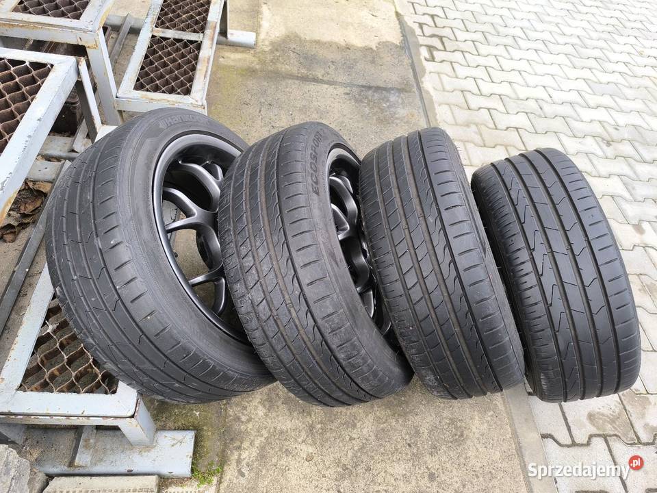 Komplet kół Borbet 174x100 z ładnymi oponami Brzeszcze