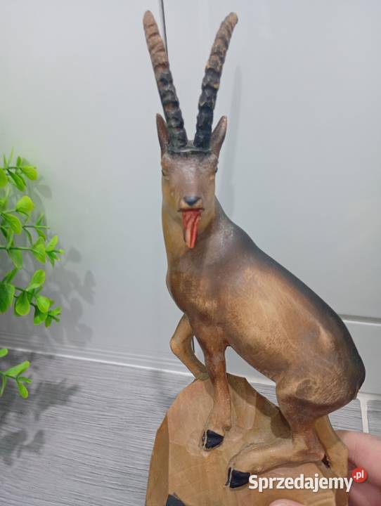 Kozica figurka drewniana Suwałki