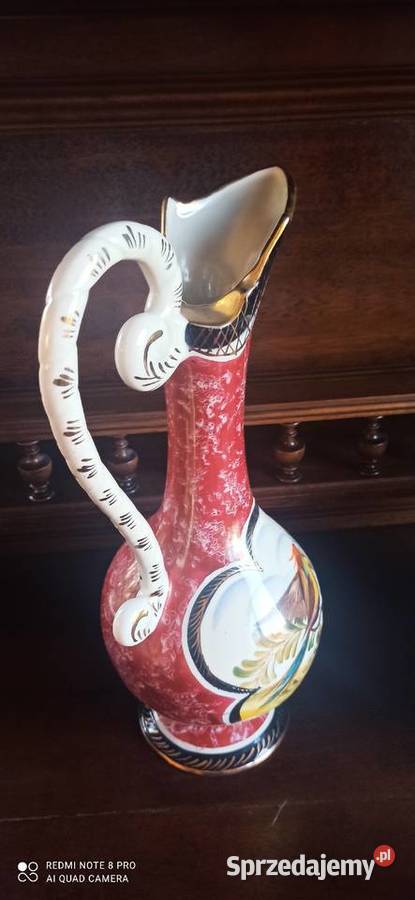 Amfora wazon Vintage Hubert Bequet Ceramique pomorskie Gdańsk