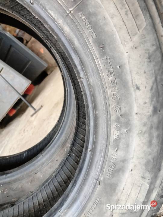 Sprzedam 2 opony 175 14 C Bridgestone
