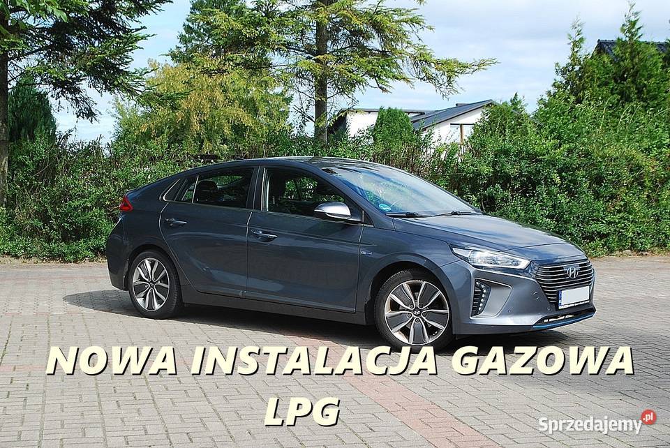 Hyundai IONIQ 16 benzynahybrydanowa instalacja pomorskie Włynkówko