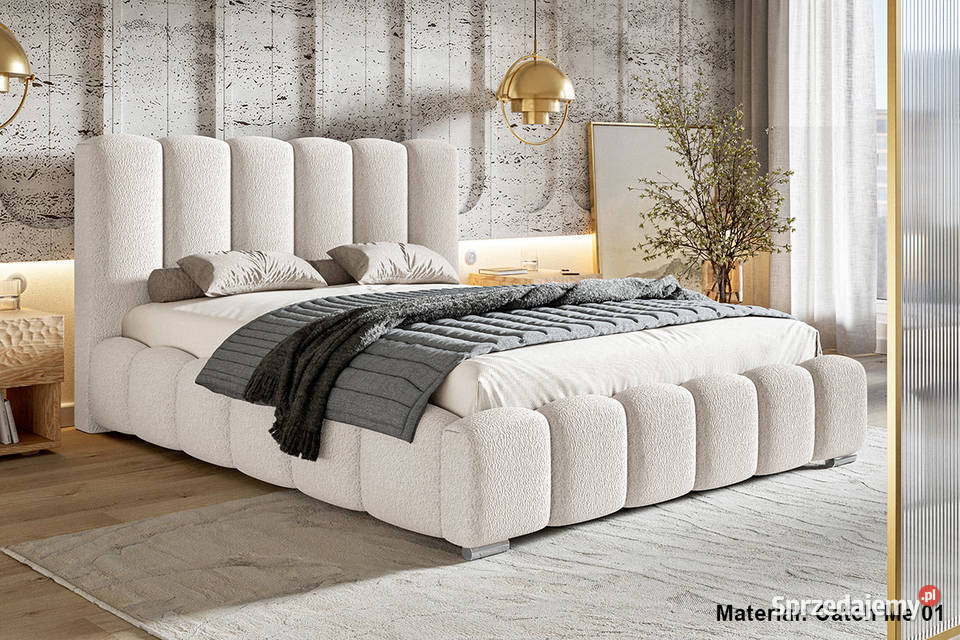 Łóżko tapicerowane GRAND 120 140 160 180 200x200 224cm
