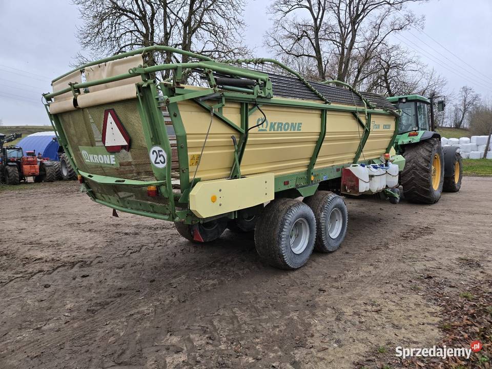 Przyczepa samozbierająca Krone podlaskie Szołtany