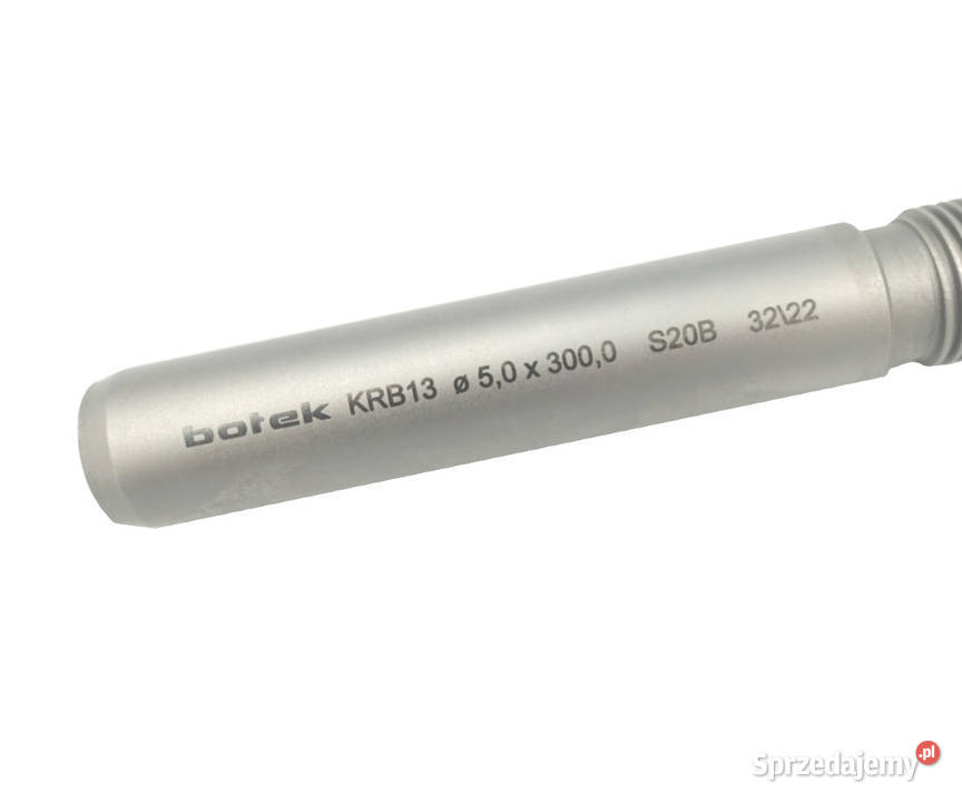 Wiertło lufowe BOTEK 50 x 300 mm Zabór