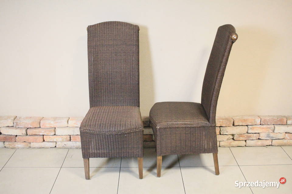 4 krzesła RATTAN Origineel Loom Furniture BV Pszczyna