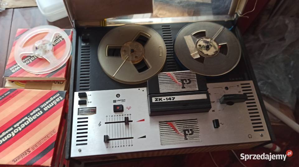 Magnetofon szpulowy zk147 Łódź