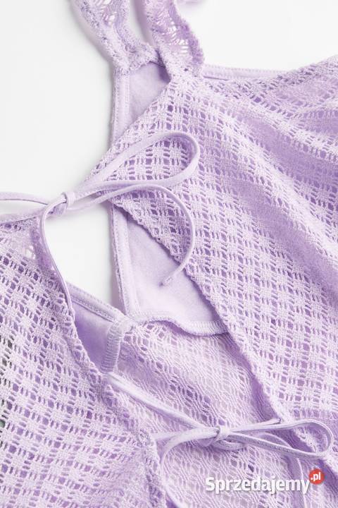 top bluzka koszulka Hm siatka siateczka xxs 32