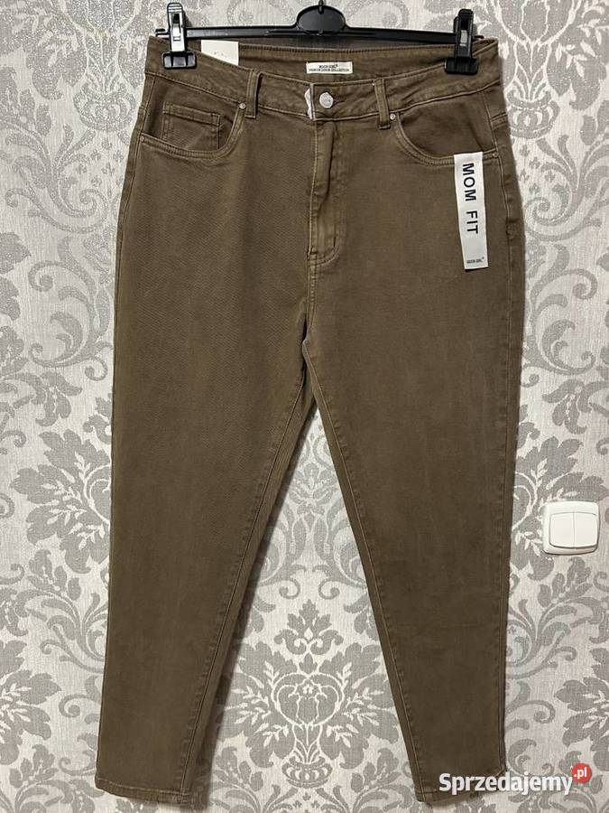 Brązowe dżinsy Mom Fit 3XL Moon Girl Warszawa