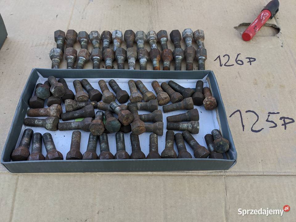 Polonez Fiat 125 śruby do kol stalowych i podkarpackie Stalowa Wola sprzedam